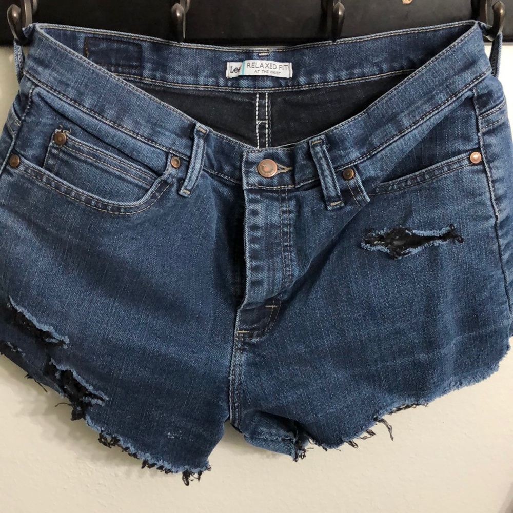 Lee Cutoff Jean Shorts